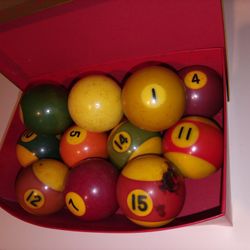 Vintage Pool Balls