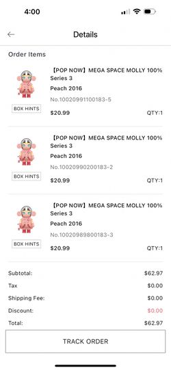 Mega Space Molly 100% Series 3