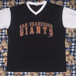 Rare Vintage 2000 Hank Aaron Brand San Francisco Giants Mlb Jersey Sz M