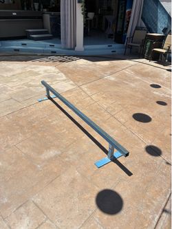 Skateboard and scooter rail