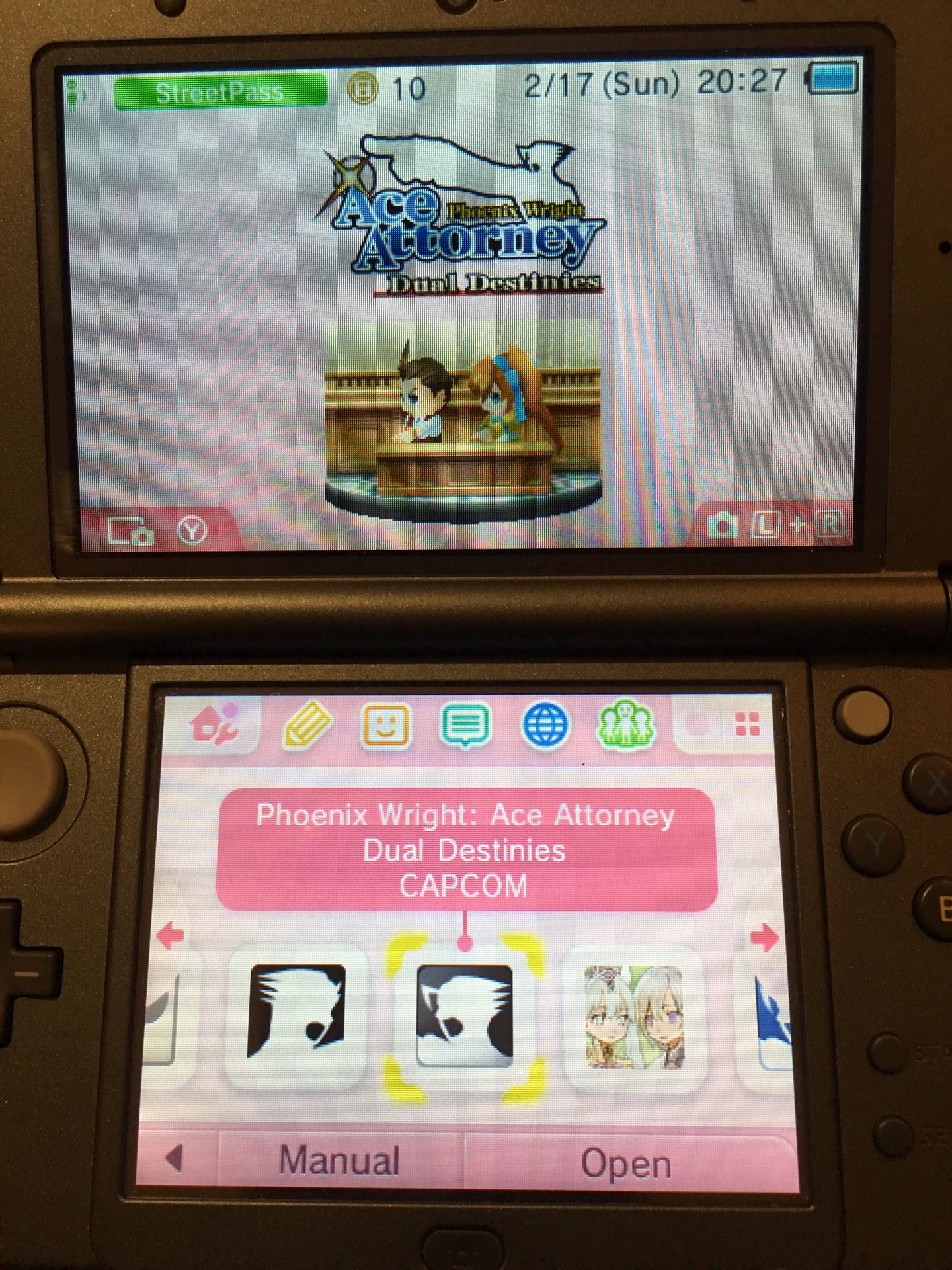 Nintendo NEW 3DS XL Gray+5 Anime Roll Playing Games