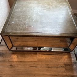 DIY-ers Coffee/Living Room Table (with Wheels 
