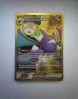 Destined Rivals Team Rocket's Crobat ex Hyper Rare 242/182 Pokemon Card
