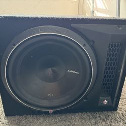 Rockford Fosgate Punch P3 12” Single Loaded Subwoofer