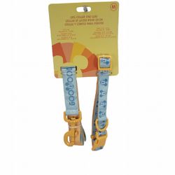 Disney Tails Mickey Mouse Feeling Good Dog Collar And Lead Leash Medium M New