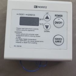 Noritz RC-7651M Remote Control for Tankless Heaters/ Control Remote Marca NORITZ PARA CALENTON 