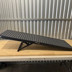NEW Pet/Dog ramp - Non-Slip w/Rug Surface, Build Foldable Dog ramp - Adjustable Height
