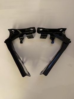 04-12 CHEVY COLORADO PAIR OF HOOD HINGES 2PCS BLACK