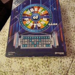 **NEW **Wheel Of Fortune Quick Play Edition Game ***