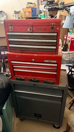 Craftsman Tool Chest Set – 3 Piece Stack