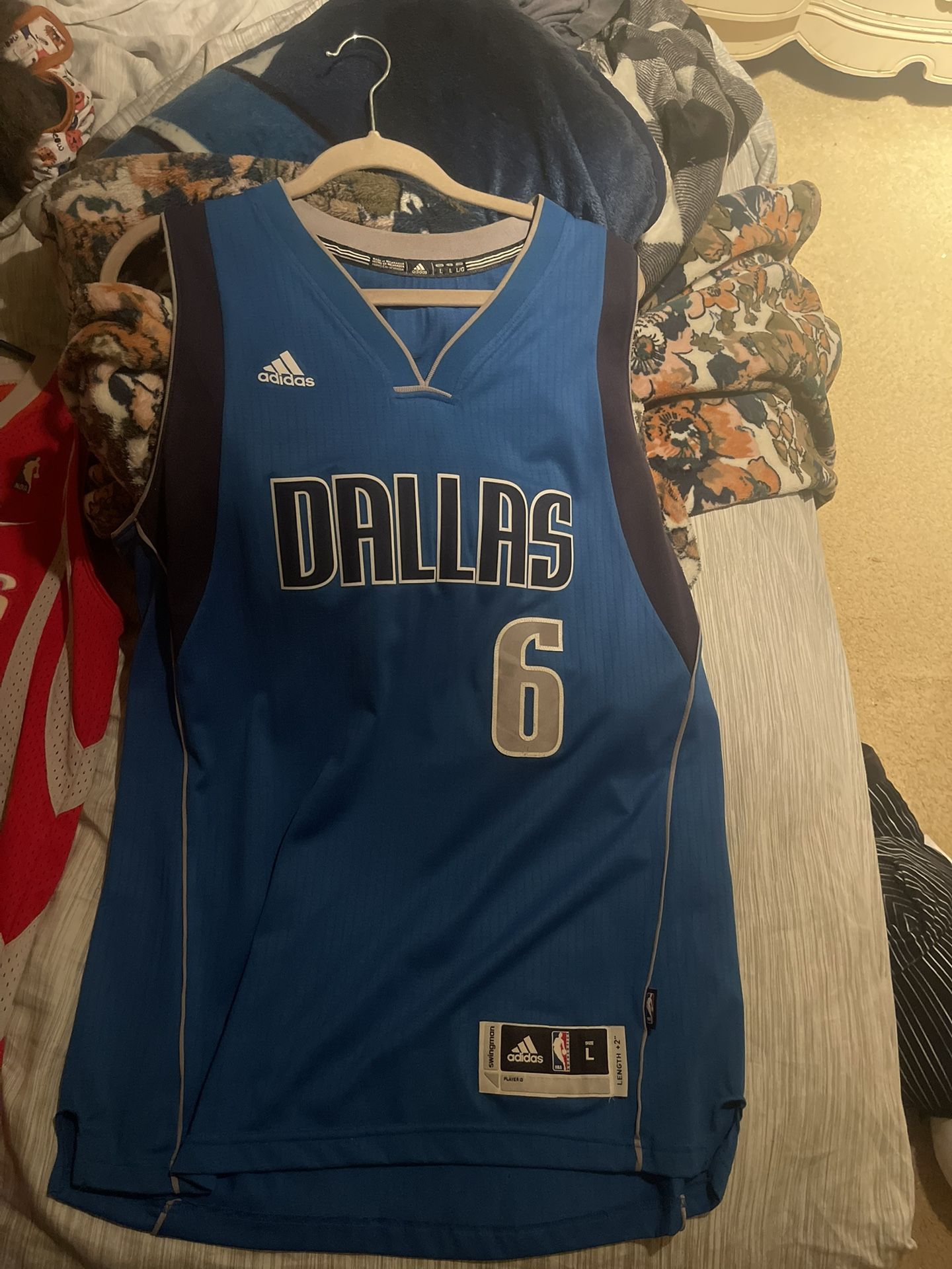 Tyson Chandler Mavs Jersey Size L
