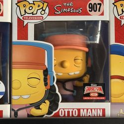 Otto Man Target Con Exclusive Funko Pop