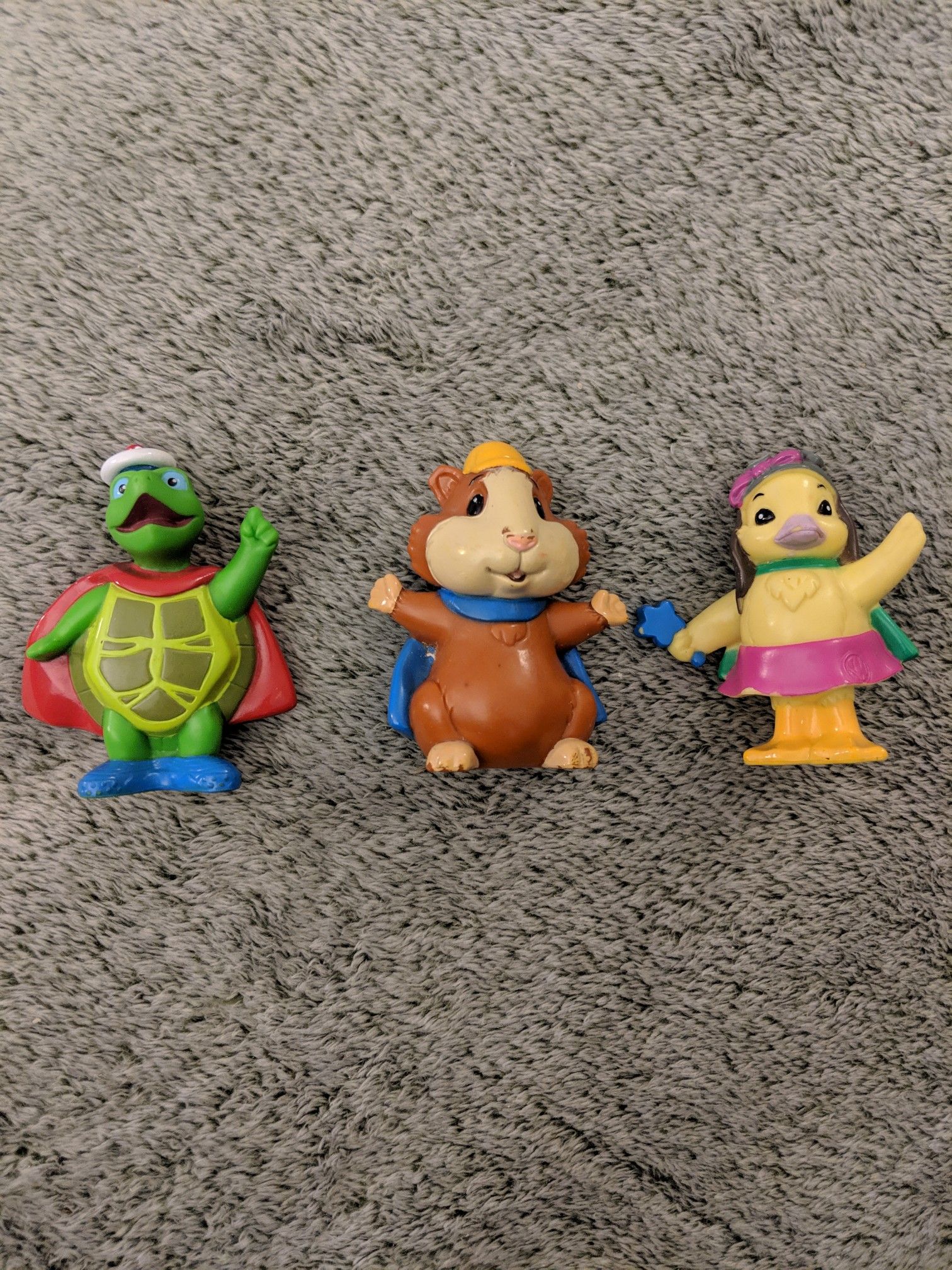 Nickelodeon Wonder Pets Hamster Turtle Duck Action Figures