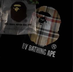 Black Burberry shirt X Abathingape