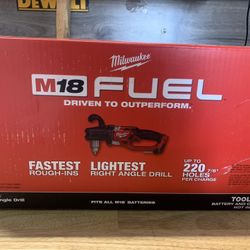 Milwaukee M18 FUEL GEN II 18V Lithium-Ion Brushless Cordless 1/2 in. Hole Hawg Right Angle Drill (Tool-Only)