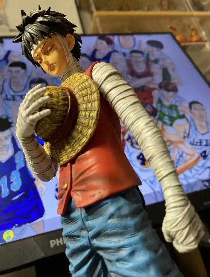 One Piece Anime Action Figure Luffy Stand Posture Pvc Statue Figurine Mod