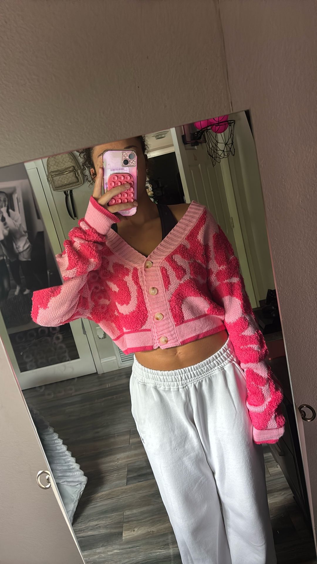 Pink Sweater - Size Medium