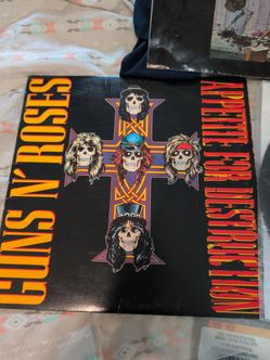 Guns N' Roses vintage records