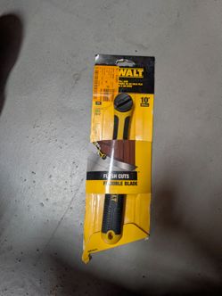 DEWALT 10 in. Flush Cut Single Edge Pull Saw