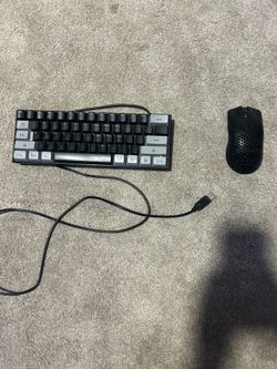 key board and wireless mouse