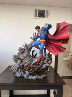 Prime 1 Studio Superman vs Doomsday Statue – Premium Collector Piece 🔥🦸‍♂️