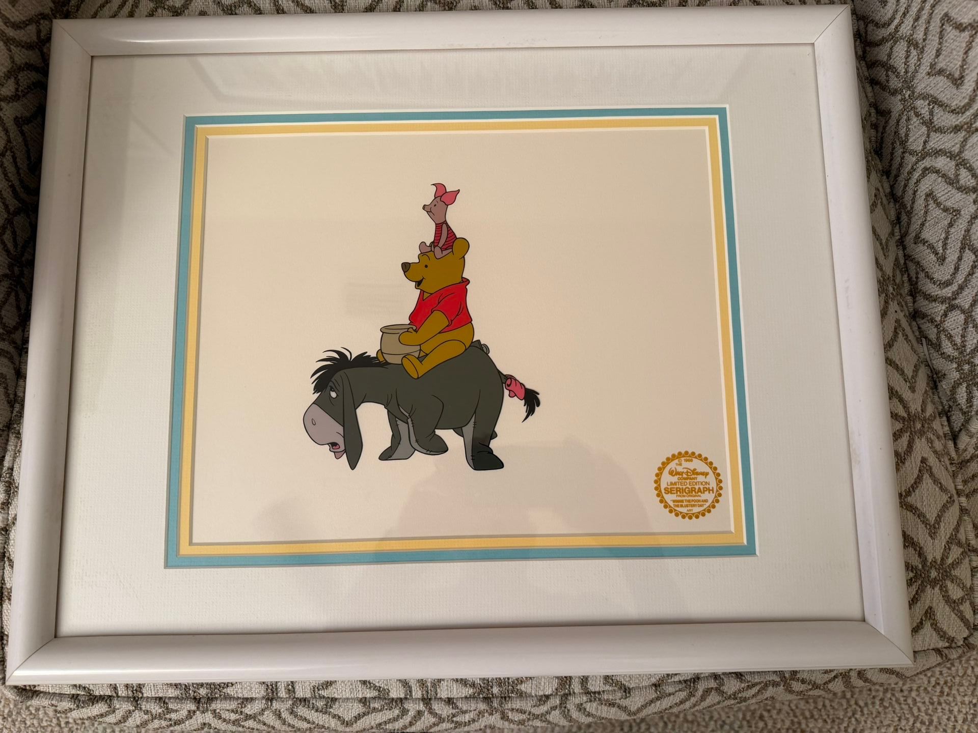 Disney Serigraph Cartoon Cell