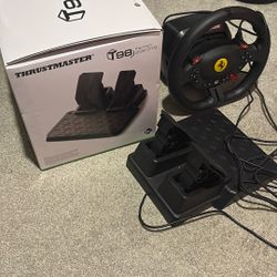 Ferrari Thrust Master Wheel. 