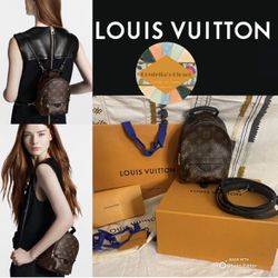 NIB! Louis Vuitton 100% Authentic Palm Springs Mini Backpack & Accessories