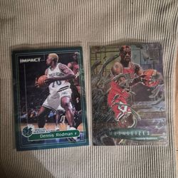 Dennis Rodman 1996-97 Fleer Metal Metallized Card