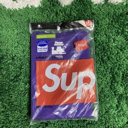 Supreme Hanes Tagless Tee Shirts