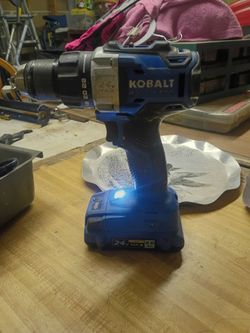 Kobalt 24 v brushless drill