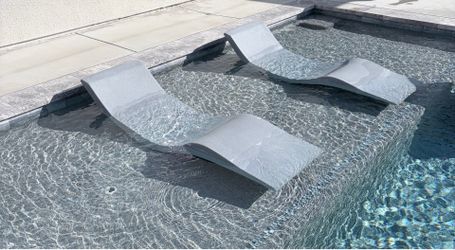 In-Pool Chaise lounger Set
