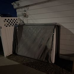Comfortable Full Size Mattress And Modular Box (Used)