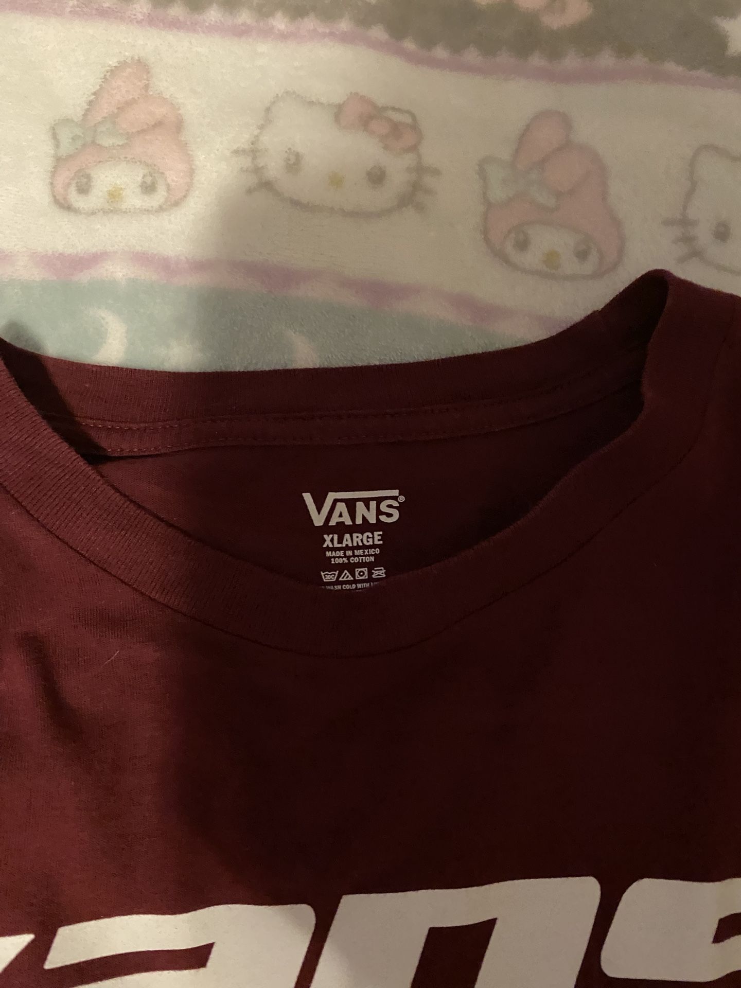 Vans Long Sleeve Shirt Boys XL 18/20 Years Old