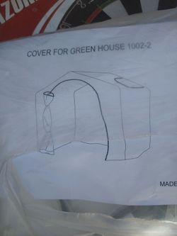 Green house cover