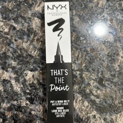 NEW NYX PROFESSIONAL THATS THE POINT BLACK ARTISTRY EYELINER $5!