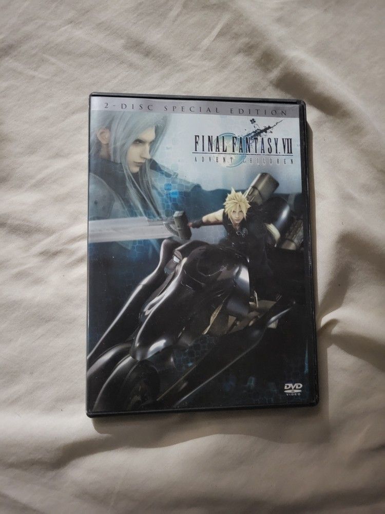Final Fantasy 7 Advent Children DVD