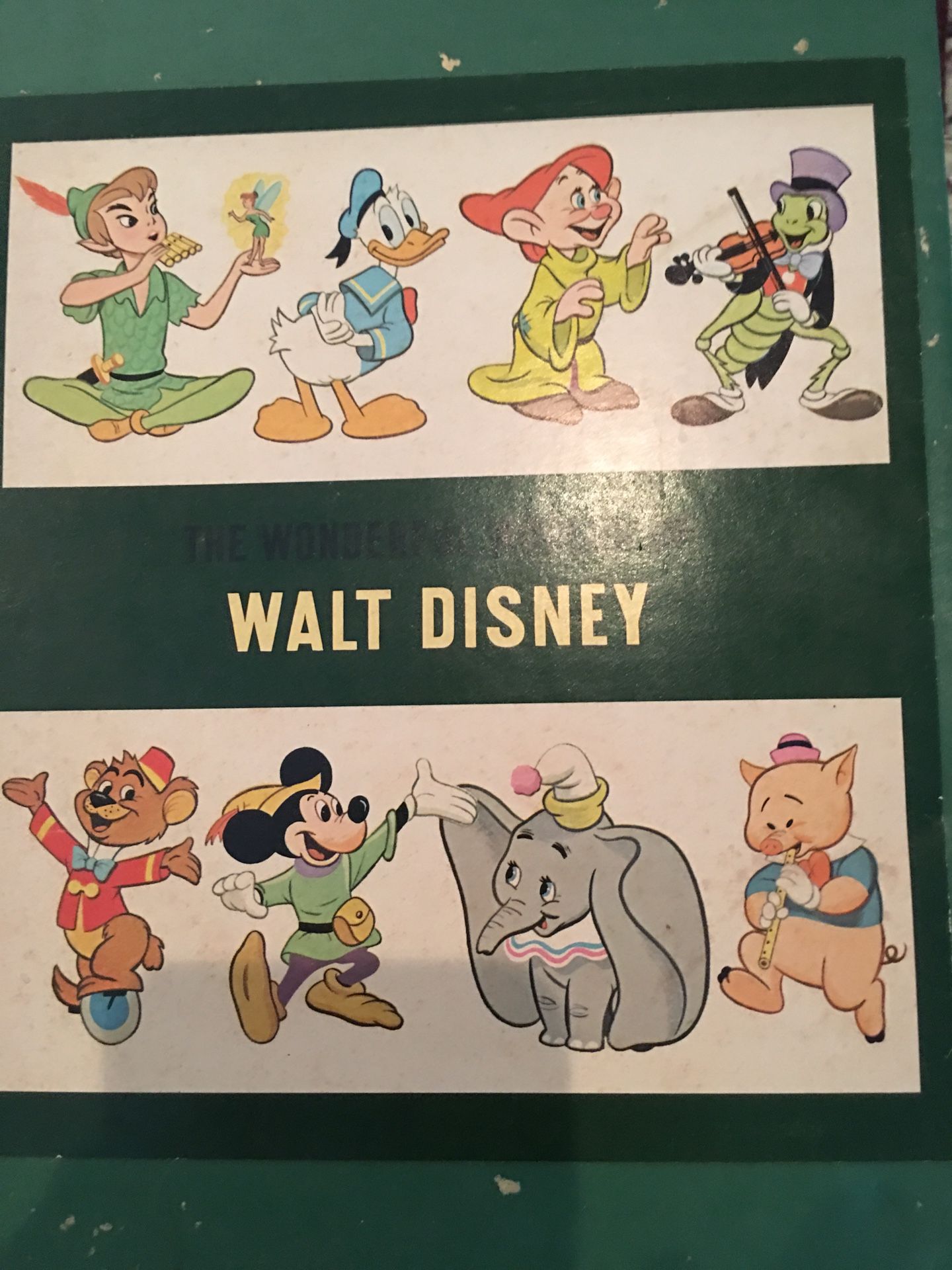1965 wonderful world of Walt Disney 4 book set