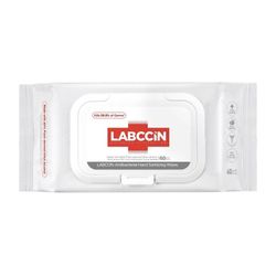 Labccin Antibacterial Hand Sanitizing Wipes 60 ct