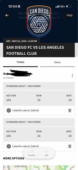 SDFC vs LA May 2nd