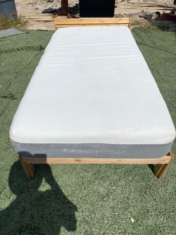 Twin Size Mattress And Frame
