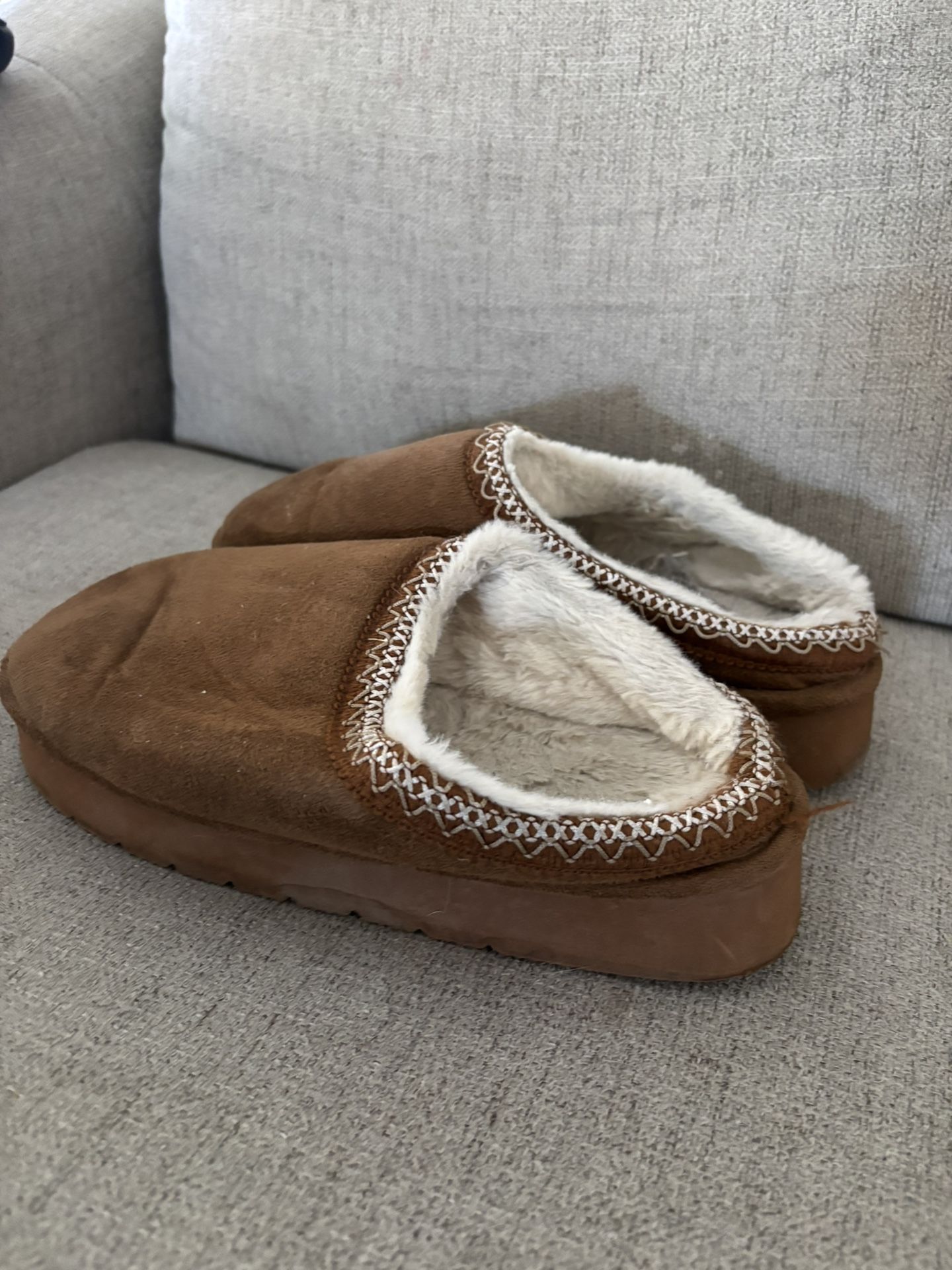 Fleece Lined Faux Ugg