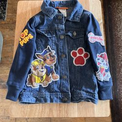 Kids Paw Patrol Jean Jacket & T-Shirt