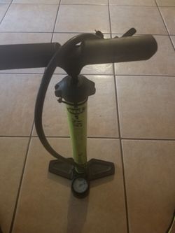 Bicycle pump, normal wear