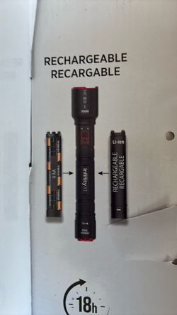 7000 lumens flash light