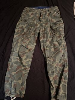 Gstar raw camo jeans size 30/32 basically brand new  green brown plaid