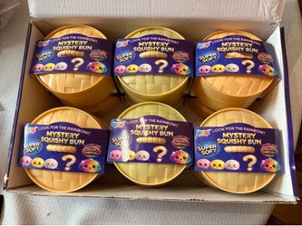 Rainbow Mystery Squishy Buns