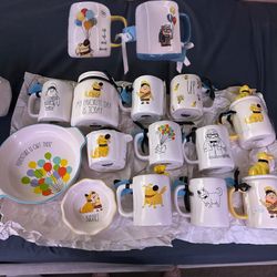 Disney Pixar Up Movie  Rae Dunn Collection  (willing To Trade For Items On The Last Pic.)