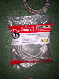 Steam dryer installation kit.