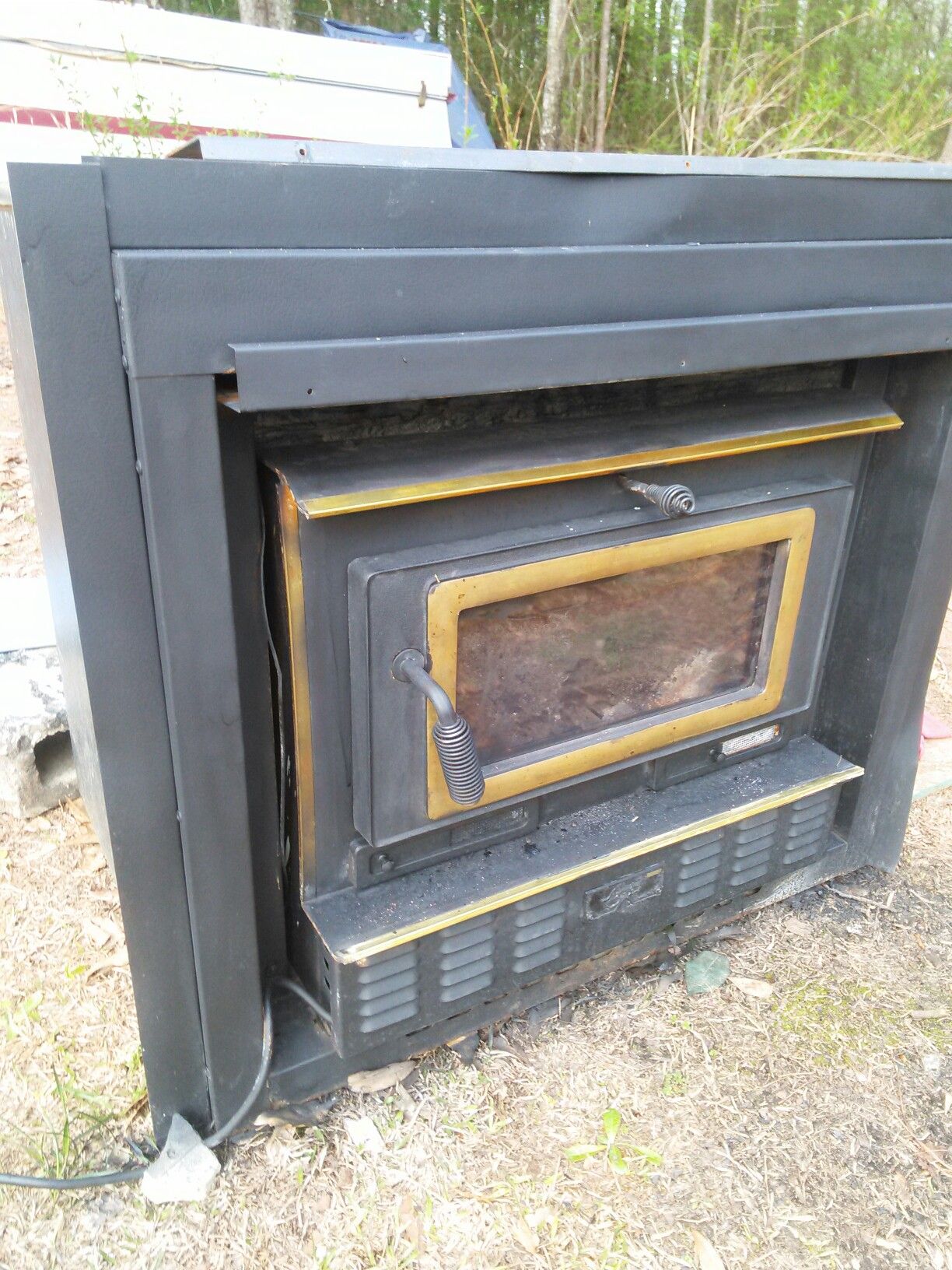TODAY ONLY!!! Appalachian Stove Company wood burning stove for Sale in  Cumming, GA - OfferUp